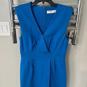 Trina Turk Size 8 Blue Dress - image 1